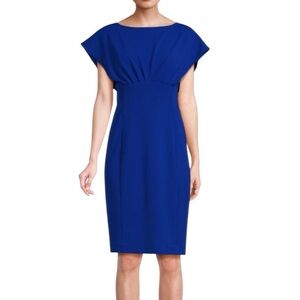 Calvin Klein Boatneck Sheath Dress